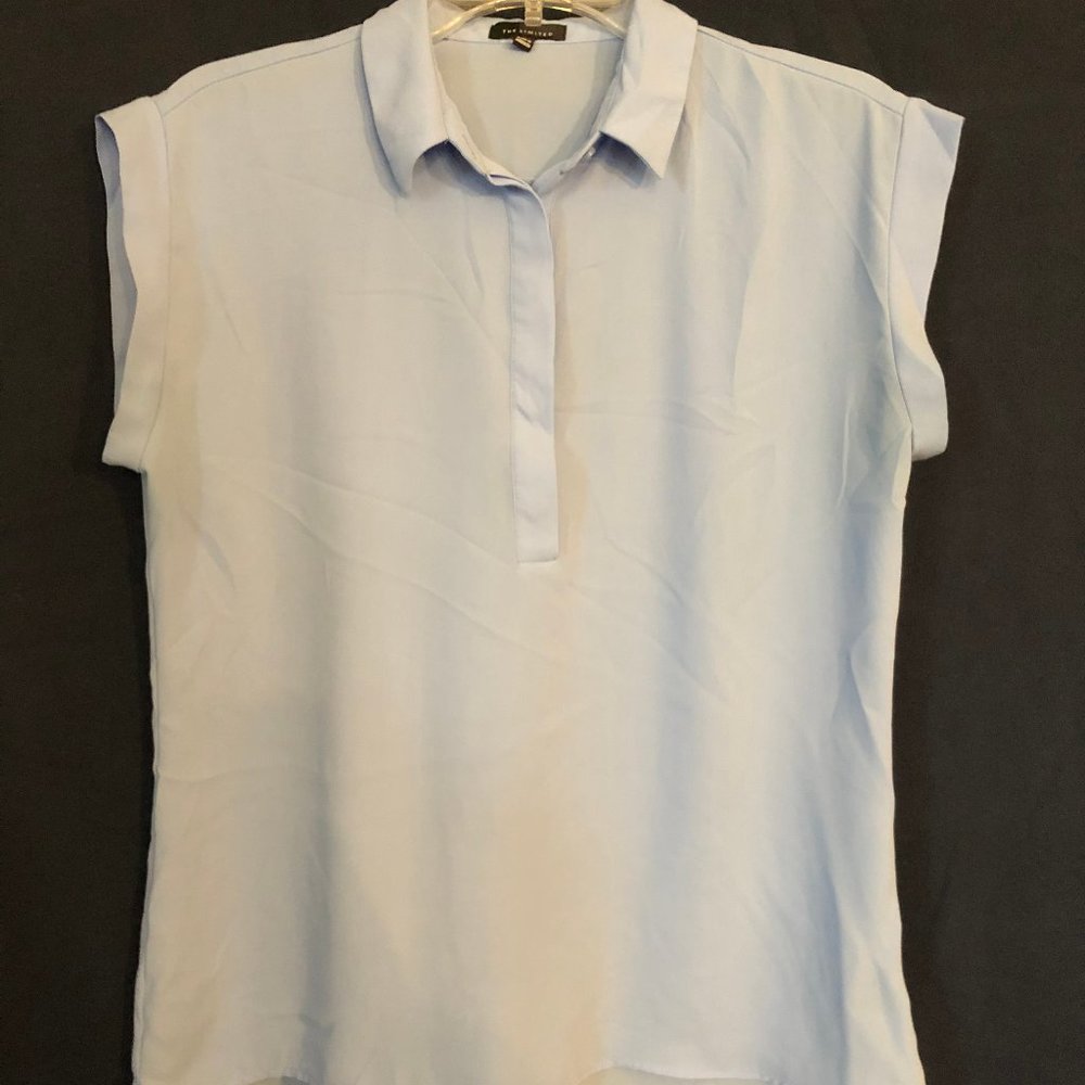 The Limited Light Blue and Purple (2) Tops
